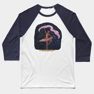 Dancing Ballerina Baseball T-Shirt